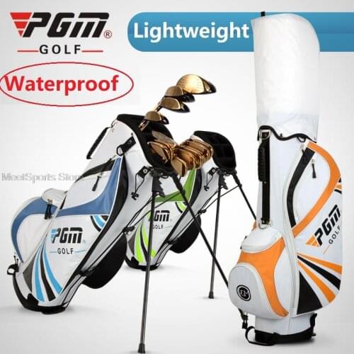 Pgm New Golf Bag Men Women Golf Standard Bag Super Portable Tripod Package Shoulder Strap Hold 13-14 Clubs Sports Pack