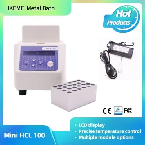 Mini Dry Bath 0.2ml/0.5ml/1.5ml/2ml/5ml/15ml/50ml Tube Heating Thermostatic Metal Bath Lab Constant Temperature Equipment