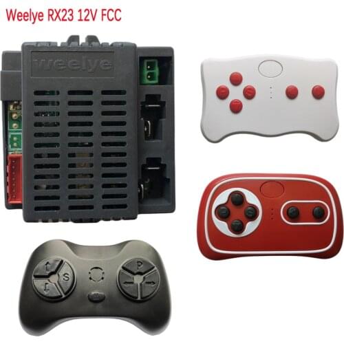 Weelye RX23-A 12V CE FCC Rid on Baby Electric Toys Car 2.4G Remote Control Receiver with Smooth Start Function Controller