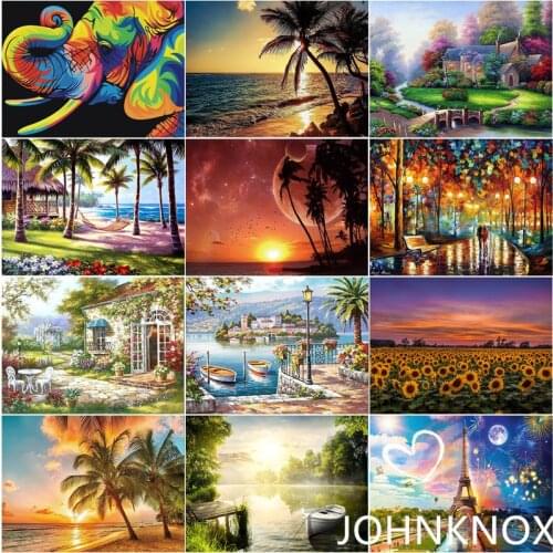 5D Diy Diamond Painting beach Diamond Embroidery Full Round&Square Drill Diamond Mosaic Cross Stitch Home Decor Handcraft