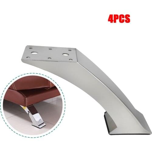 4PCS High Bar Table Furniture Iron Leg For Chairs Coffee Tea Table TV Sofa Chest Of Drawers Bed Frame Kitchen Cabinet Support