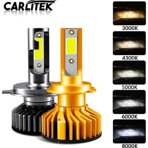 CARLitek Mini H7 Led Canbus H4 Turbo Car Auto Headlight Bulb Lamp H 11 Led H1 HB4 HB3 н7 H8 H3 Fog Head Light 4300K 6000K