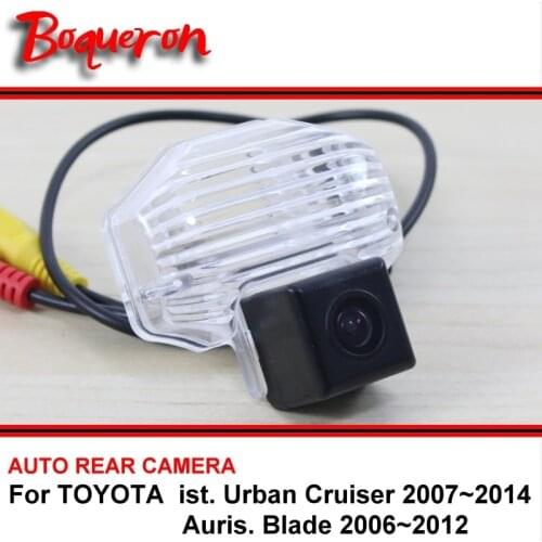 For TOYOTA ist / Urban Cruiser Auris Blade 2007~2014 Night Vision Rear View Camera Reversing Camera Car Back up Camera HD CCD