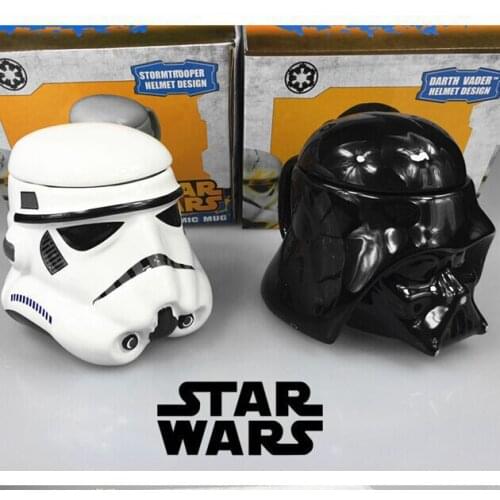 Disney Star Wars Darth Vader Black Warrior White Empire Soldier Coffee Cup, Ceramic Mug, Birthday Gift, Collectible Gift