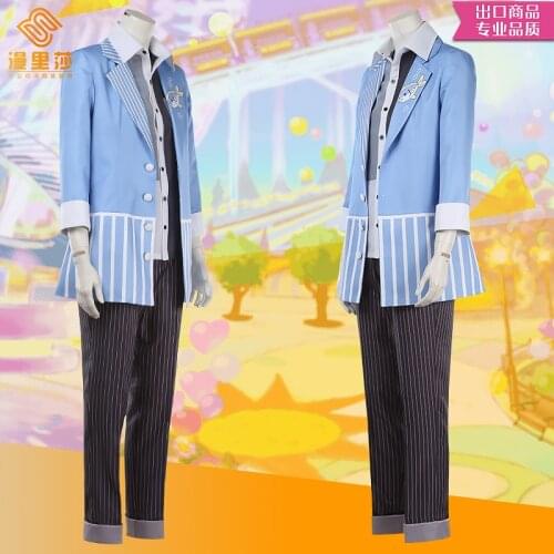 The New project sekai cos Tenma Tsukasa cosplay costume Colorful stage feat full set 2021 LL