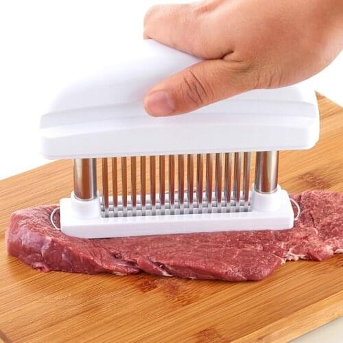 Kitchen Tools Gadgets Stainless Steel Needle Loose Hamstring Meat Knife Beef Tendon Pin Tender Beef Meat Hammer