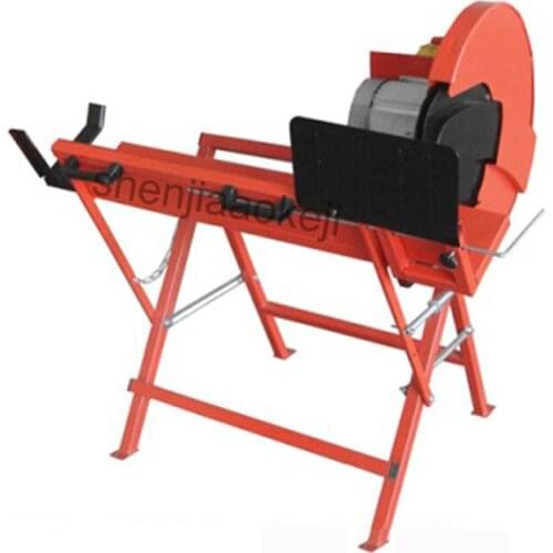 LS400 Woodworking machinery cutter log cutter machine high power round wood sawing machine woodworking tool 230V 2000W 1pc