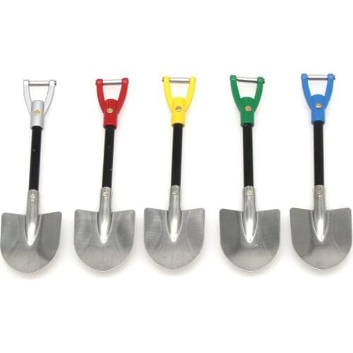 RC Car 1:10 Scale Accessories Metal Shovel for 1/10 RC Crawler Axial SCX10 Traxxas TRX4 D90 D110 TF2 Tamiya CC01 Simulation Toys