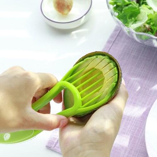 Multi Function Fruit Peeler Avocado Cutter Food Grade Plastic Butter Slicer Convenient Shea Corer Separator Safe Vegetable Tool