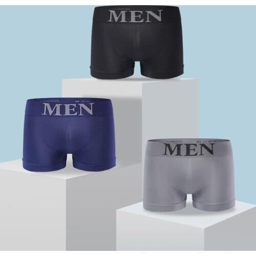 Mens Sports Boxer Shorts Underwear Training Fitness Large Size Loose Underwear Running Breathable Perspiration Stretch Panties