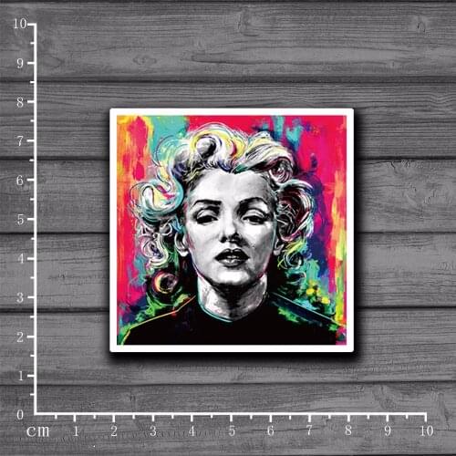 Original Graffiti Monroe Scrapbooking Stationery Sticker Decor Decal For Ablum Diary Laptop Luggage Skateboard Kids Toy[Single]
