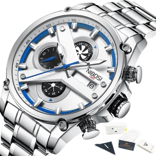 New Arrival NIBOSI Mens Watches Creative Fashion Dress Joker Watches for Men Waterproof Top Brand Luxury DC Clown Watch Relogio