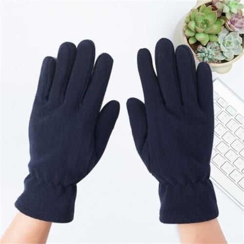 Work Gloves Winter Glove Windproof Liners Thermal Polar Fleece Hands Warmer In Cold Weather For Men And Women Warm Gloves