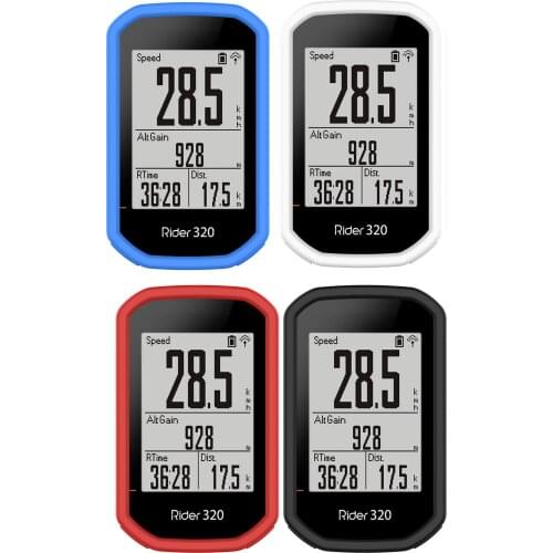 Silicone Soft Edge Protector Cover Protective Case For Bryton Rider 420/320 R420 R320 Cycling GPS Bicycle Bike Computer Skin