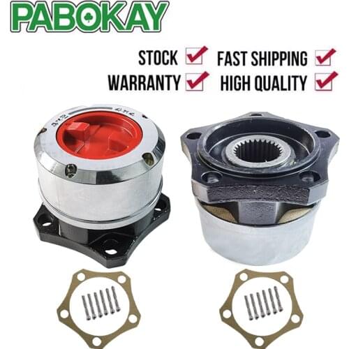 2 pieces x Wheel Locking Hub for Jeep Cj Scrambler 5 bolt 1981-1986 warn lock outs hubs AVM426HP B033HP