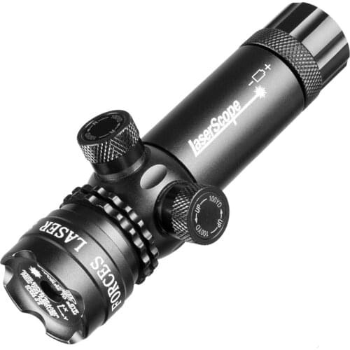 Tactical 5mw Red Laser Sight Rifle Scope Riflescope Designator 20mm Mount Tail Switch For Hunting Sightmark