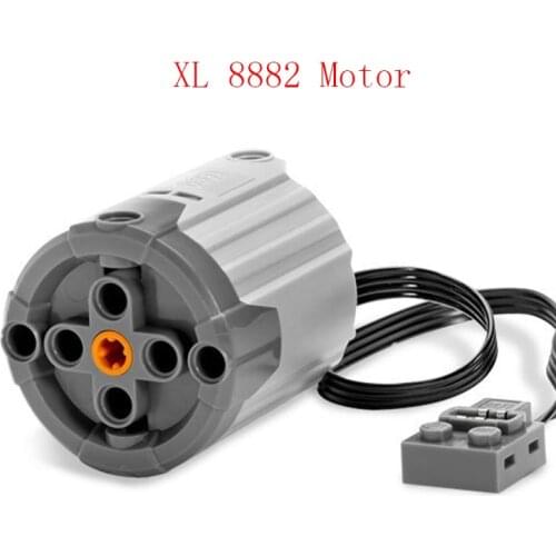 New Technic XL Motor 8882 Motor Blocks Technic Parts Compatible For Legos Technic Multi Power Functions Tool Blocks Train Engine