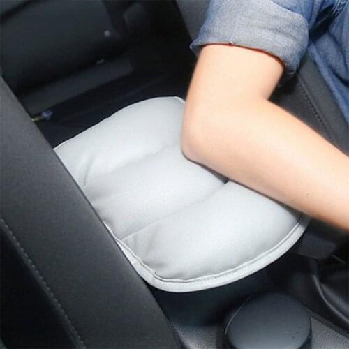 Car Universal Armrests Center Console Arm Rest Seat Box Pad Protective Case Soft PU leather Car Hand Box Pad Mats Cushion