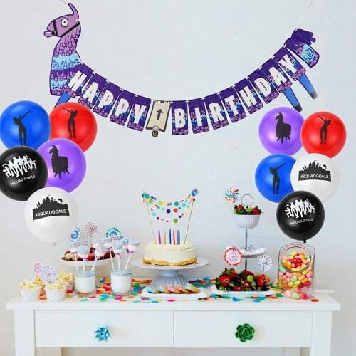 Llama foil Balloon Alpaca Bunting Flags Wedding Decoration birthday Balloon decoration kid adult Wedding Baby shower baloon Toy