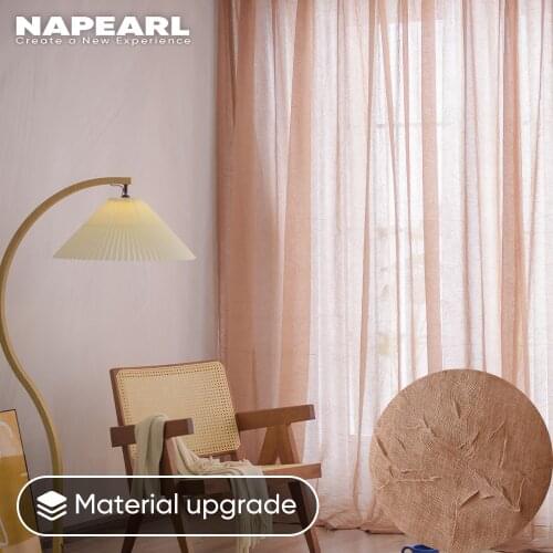 High Quality Sheer Curtains For Living Room Tulle Bedroom Curtains For The Room Window Treatment Finished Voile Drape Decoration
