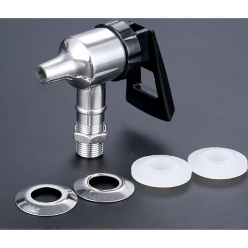 1Pc Tea Water Beverage Tap Faucet Stainless Steel+Plastic Drinks Dispenser Spigot for Juice/Coffee Machine Beer Wine Barrel Tap