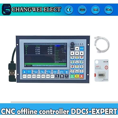 DDCS-EXPERT-3/4/5 Axis CNC offline independent controller supports closed-loop/ATC stepper driver to replace DDCSV3.1