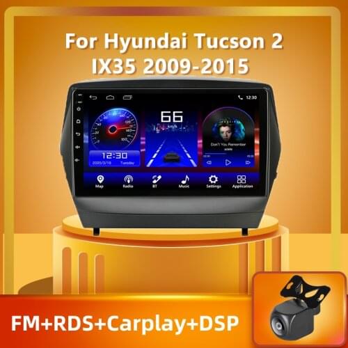 PEERCE For Hyundai Tucson 2 LM IX35 2009-2015 2din Android 10 Carplay Car Radio Multimedia Video Player Navigation GPS Head Unit