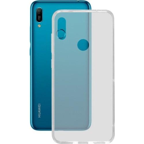 Mobile cover Huawei Y6 2019 KSIX Flex TPU Transparent