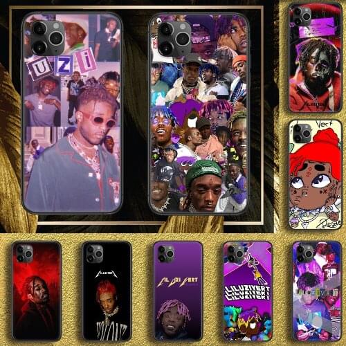 Rapper Lil Uzi Vert Phone Case Cover Hull For iphone 5 5s se 2 6 6s 7 8 12 mini plus X XS XR 11 PRO MAX black soft funda 3D Etui