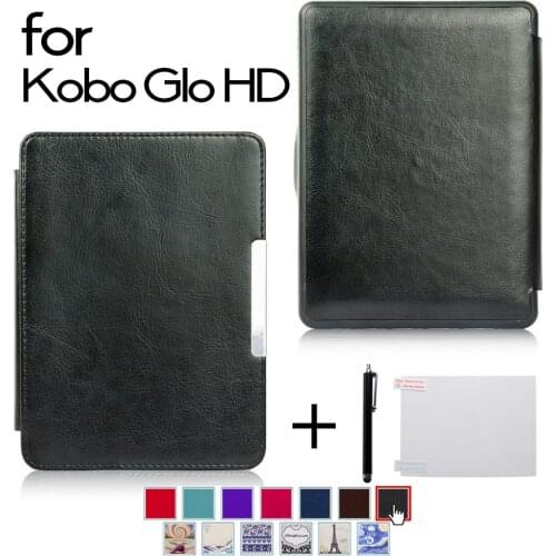 Case for Kobo Glo HD, Ereader Smart Leather Funda for Kobo Touch 2.0 6 inch Ebooks Auto Wake and Sleep Cover