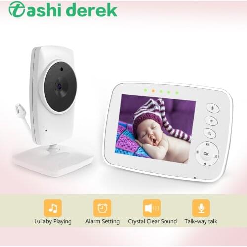 Baby Cry Alarm Bebe Monitor Lullaby Music Baby Sleeping Monitor Nanny Babysister Temperature Camera Infrared Digital Monitor