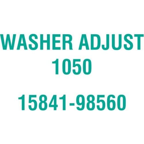 For Kubota 15841-98560 WASHER ADJUST 1050