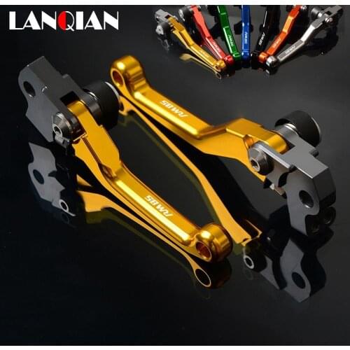 For Suzuki RM85 Dirt Bike Pivot Lever Motorcycle Brake Clutch Lever RM 85 2005-2015 2010 2011 2012 2013 2014 CNC Accessories