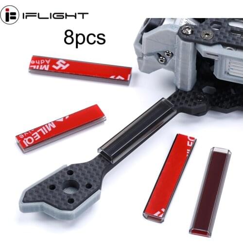 8Pcs iFlight Brushless Motor 4 In 1 ESC Cable Wire Protective Tube Narrow Arm for XL/SL/DC Nazgul5 FPV Racing Drone Frame