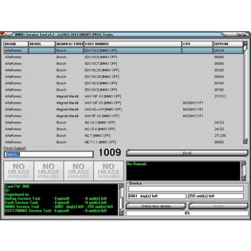SattvDiag IMMO SERVICE TOOL PIN Code and Immo off V1.2 Works without registration