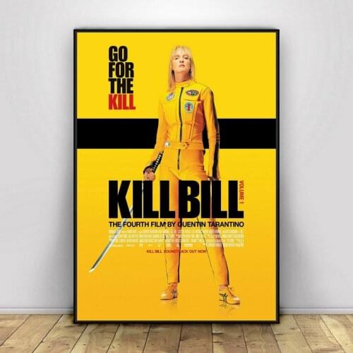 Kill Bill Vol 1 Classic Movie Poster Canvas Print Poster Wall Decoration Gift Artwork