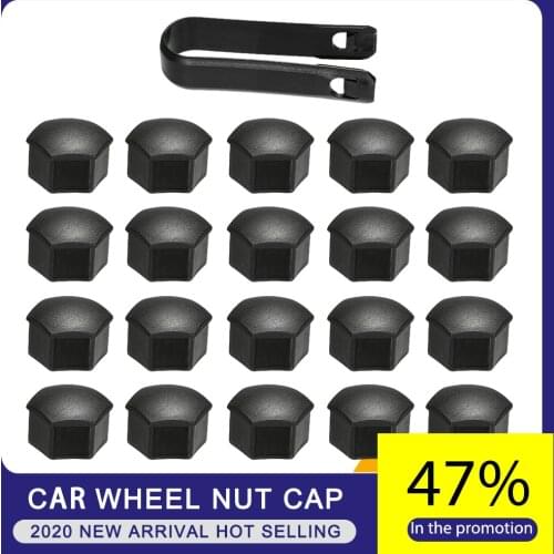 Wheel Nut Cap For Tesla Model 3 Wheel Nut Covers Lug Wheel Cap Lug Nut Cover Puller Kit 21pcs Two Colors Car Styling