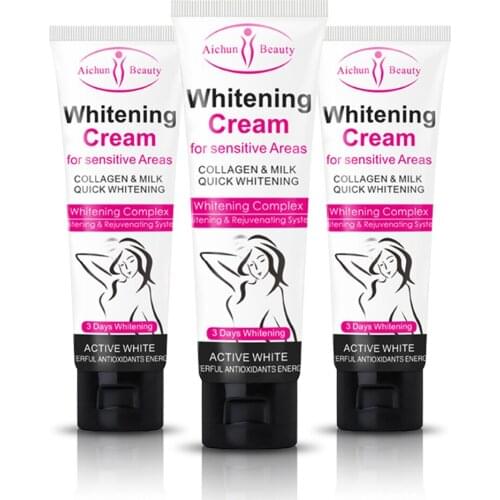 Beauty Body Creams Armpit Whitening Cream Between Legs Knees Private Parts Whitening Formula Armpit Whitener Intimate