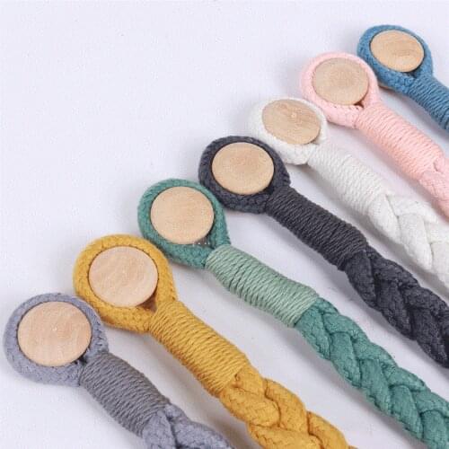 2Pcs/set Magnetic Curtain Holdback Curtain Holder Clip Rope Strap Buckle Tiebacks tieback holder curtain tieback Accessories