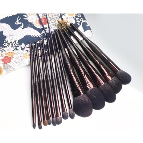 GOGORHEA Ultimate LUXE Brush Set - Saikoho Goat Hair 13-Pieces Brush Set