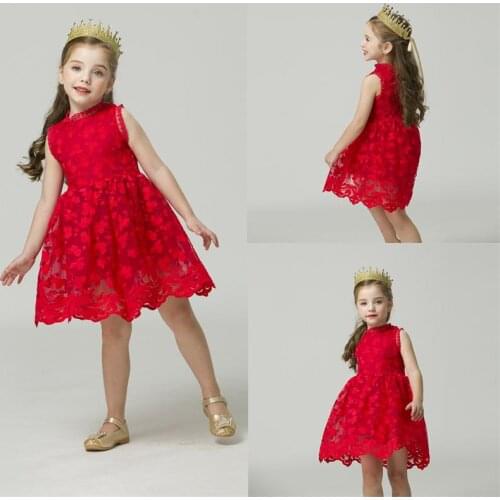 2021 New Girls Dresses Summer Gradient Sequined Sleeveless Princess Dress Mesh Kids Dresses for Girls Birthday Children Clothing