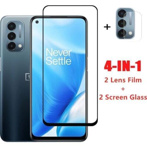 Full Glue Glass For OnePlus Nord N200 5G Tempered Glass For OnePlus Nord N200 Screen Protector Lens Film For OnePlus Nord N200
