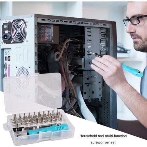 Precision 32 in 1 Screwdriver Torx Hex Bit Combination Set Computer Watch Camera Game Console Repair Maintenance Tool