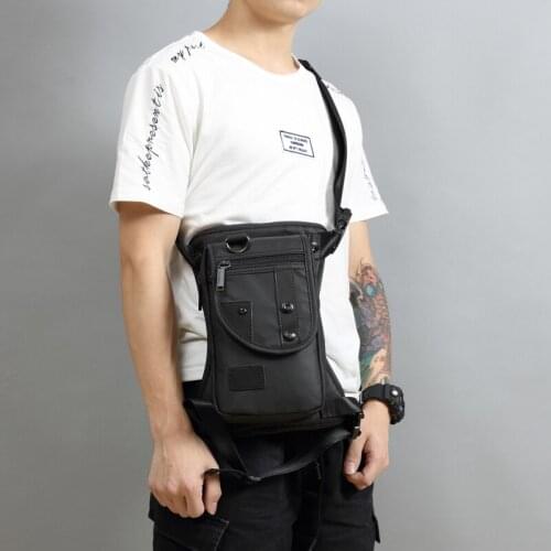 Tactical Fanny Drop Leg Bag Waist Bag Pouch Chest Bags Thigh Drop Bag For Cycling Motorcycle Hiking Outdoor Hunting Accessories