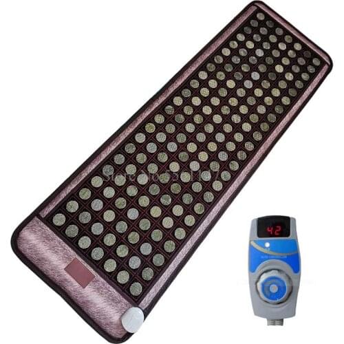 New Sale Tourmaline Jade Stone Massage Cushion Thermal Sofa Mattress Soft Jade Mat Infrared Heating Mat 50X150CM Free Shipping