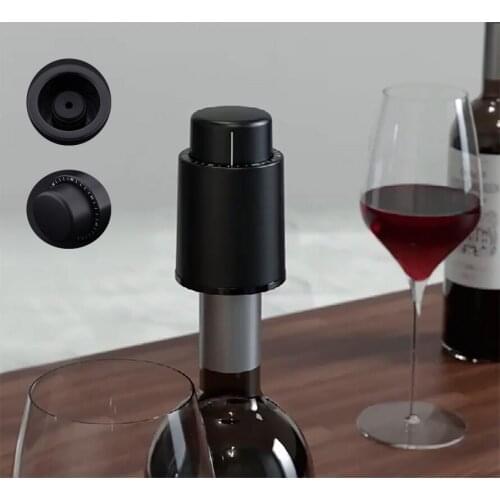 ABS vacuum wine bottle stopper sealed storage vacuum memory wine stopper press type bar tool bar utensils wine bottle stopper