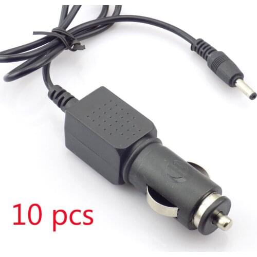 10pcs car power charger adapter 12V for LED Flashlight lamp light Torch Charger for 18650 Battery Car-Charger