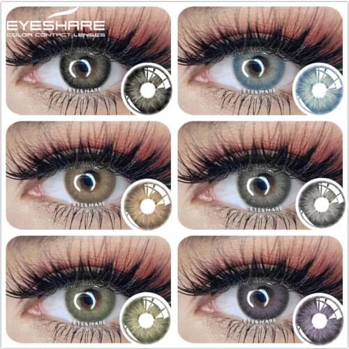 2021 New King Series colored Contact Lenses for Eyes cosmetic lenses Yearly use