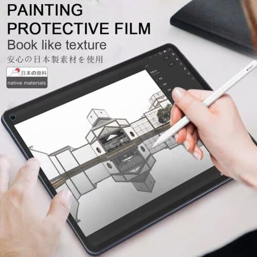 Like Paper Film for Huawei M5 M6 Matepad Pro 10.8 Tablet Paper Feel PET Screen Protector for Drawing Writing Anti Reflection
