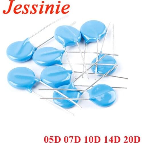 20PCS Varistor 05D 07D 10D 14D 20D Piezoresistor 07D220K 07D391K 7D431K 10D471K 10D101K 10D330K 14D471K 14D220K 20D431K 20D471K